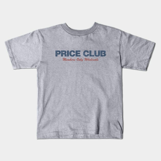 Price Club 1976 Kids T-Shirt by JCD666